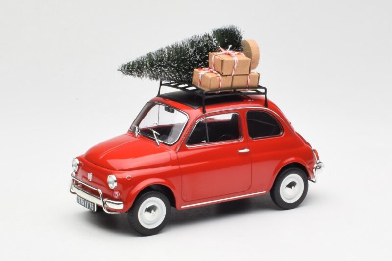 Fiat 500 L Rot Christmas Norev 1:18 187779 Druckguss