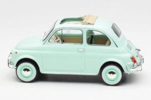 Fiat 500L Pastel Blau Norev 1:18 187777 Druckguss — Bild 3 von 6