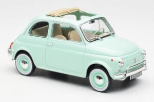 Fiat 500L Pastel Blau Norev 1:18 187777 Druckguss — Bild 4 von 6