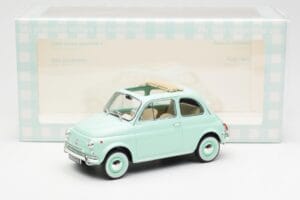 Fiat 500L Pastel Blau Norev 1:18 187777 Druckguss — Bild 6 von 6
