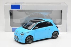 Abarth 500e Blau IXO 1:18 MCG18499 Druckguss — Bild 6 von 6