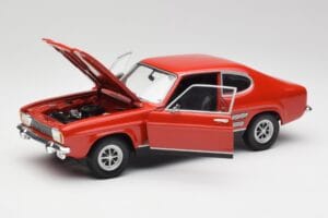 Ford Capri Mk1 1700 GT Rot Minichamps 1:18 180089001 Druckguss — Bild 2 von 8