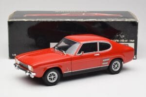 Ford Capri Mk1 1700 GT Rot Minichamps 1:18 180089001 Druckguss — Bild 8 von 8