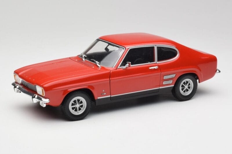 Ford Capri Mk1 1700 GT Rot Minichamps 1:18 180089001 Druckguss