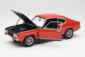 Ford Capri Mk1 2600 RS Rot Schwarz Minichamps 1:18 180089071 Druckguss — Bild 2 von 8
