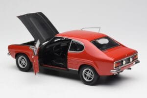 Ford Capri Mk1 2600 RS Rot Schwarz Minichamps 1:18 180089071 Druckguss — Bild 5 von 8
