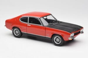 Ford Capri Mk1 2600 RS Rot Schwarz Minichamps 1:18 180089071 Druckguss — Bild 6 von 8