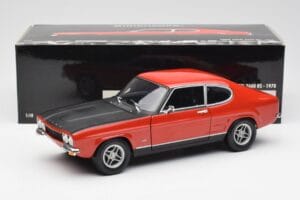 Ford Capri Mk1 2600 RS Rot Schwarz Minichamps 1:18 180089071 Druckguss — Bild 8 von 8