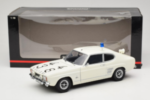 Ford Capri Autobahnpolizei Dusseldorf Minichamps 1:18 150089090 Druckguss — Bild 8 von 8