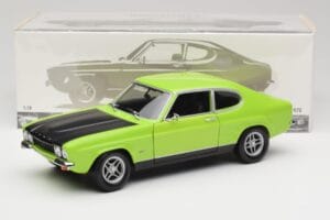 Ford Capri Mk1 RS 2600 Grün & Schwarz Minichamps 1:18 150089075 Druckguss — Bild 8 von 8