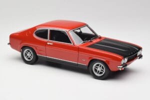 Ford Capri Mk1 RS 2600 Rot & Schwarz Minichamps 1:18 150089076 Druckguss — Bild 6 von 8