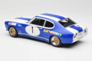 Ford Capri Mk1 RS 2600 #1 D. Glemser Ford Deutschland Winner Brno ETCC 1972 Minichamps 1:18 155728501 Druckguss — Bild 5 von 6