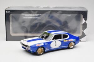 Ford Capri Mk1 RS 2600 #1 D. Glemser Ford Deutschland Winner Brno ETCC 1972 Minichamps 1:18 155728501 Druckguss — Bild 6 von 6