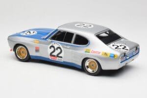 Ford Capri Mk1 RS 2600 #22 Ford Köln D. Glemser / A. Soler-Roig Winners 24 Hours of Spa 1971 Minichamps 1:18 155718522 Druckg — Bild 5 von 6