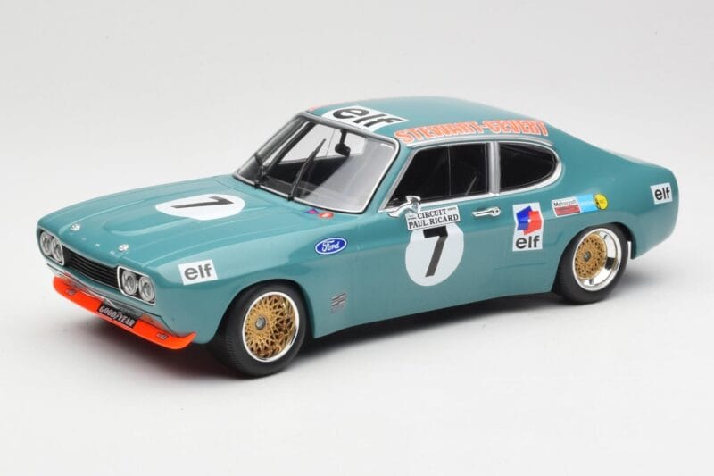 Ford Capri Mk1 RS 2600 #7 J. Stewart / F. Cevert Ford Köln 6 Hours of Paul Ricard 1972 Minichamps 1:18 155728507 Druckguss