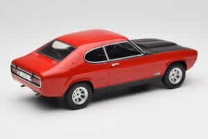 Ford Capri Mk1 RS 2600 Rot mit Schwarzer Haube MCG 1:18 MCG18538 Druckguss — Bild 2 von 6