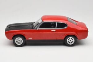 Ford Capri Mk1 RS 2600 Rot mit Schwarzer Haube MCG 1:18 MCG18538 Druckguss — Bild 3 von 6
