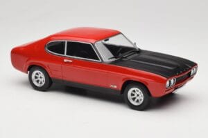 Ford Capri Mk1 RS 2600 Rot mit Schwarzer Haube MCG 1:18 MCG18538 Druckguss — Bild 4 von 6