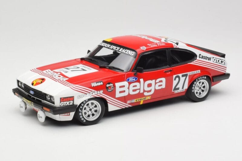 Ford Capri Mk2 3.0 #27 G. Spice / T. Pilette Belga Team Castrol Winners 24 Hours of Spa 1978 Minichamps 1:18 155788627 Druckg