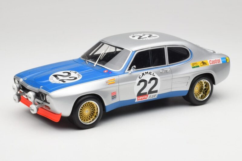 Ford Capri RS 2600 #22 D. Glemser / A. Soler-Roig Spa-Francorchamps Winner 1971 Minichamps 1:18 107718022 Resin