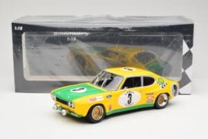 Ford Capri RS2600 BP Racing Team #3 G. Birrell / C. Bourgoignie 2nd Place 24 Hours of Spa 1972 Minichamps 1:18 155728503 Druc — Bild 6 von 6