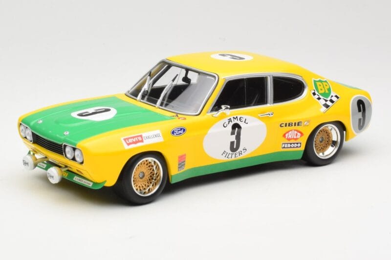 Ford Capri RS2600 BP Racing Team #3 G. Birrell / C. Bourgoignie 2nd Place 24 Hours of Spa 1972 Minichamps 1:18 155728503 Druc