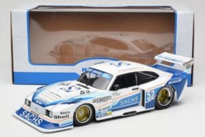 Ford Capri Group 5 #52 Sachs H. Ertl DRM Zolder 1980 MCG 1:18 MCG18801R Druckguss — Bild 6 von 6