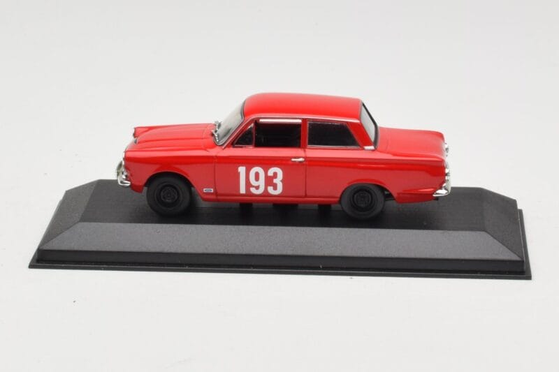 Ford Cortina Mk I #193 Rally Monte Carlo 1963 Prototype Minichamps 1:43 400638293-P1 Druckguss