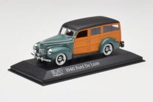 Ford Deluxe Woody Forest Grün Minichamps 1:43 FORD20002 Druckguss — Bild 2 von 4