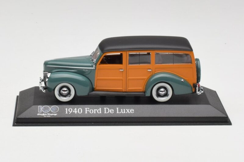 Ford Deluxe Woody Forest Grün Minichamps 1:43 FORD20002 Druckguss