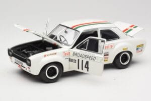 Ford Escort RS1600 #114 J. Fitzpatrick Team Broadspeed Castrol Race of Champions 1971 Minichamps 1:18 100718114 Druckguss — Bild 2 von 8