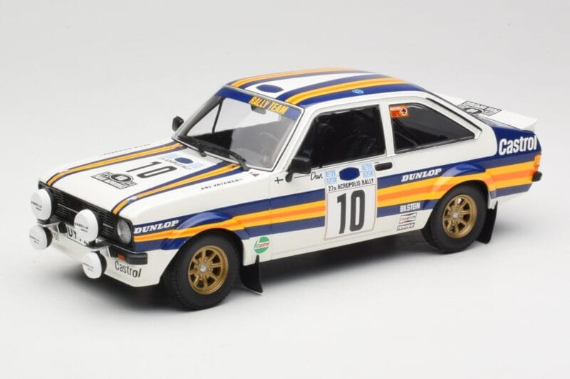Ford Escort Mk2 RS 1800 #10 A. Vatanen / D. Richards Rothmans Winners Acropolis Rally 1980 Minichamps 1:18 155808710 Druckgus