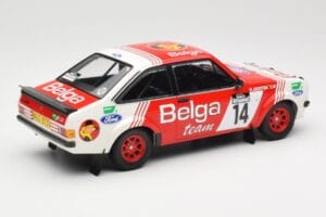 Ford Escort Mk2 RS 1800 #14 Droogmans / Joosten Belga 3rd Place Lotto Haspengouw Rally 1983 Minichamps 1:18 155838714 Druckgu — Bild 2 von 6