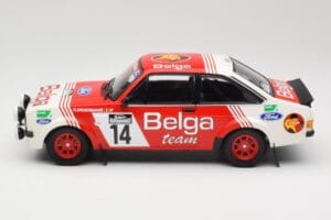 Ford Escort Mk2 RS 1800 #14 Droogmans / Joosten Belga 3rd Place Lotto Haspengouw Rally 1983 Minichamps 1:18 155838714 Druckgu — Bild 3 von 6
