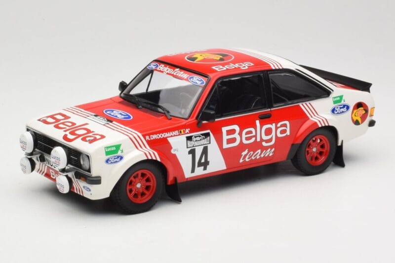 Ford Escort Mk2 RS 1800 #14 Droogmans / Joosten Belga 3rd Place Lotto Haspengouw Rally 1983 Minichamps 1:18 155838714 Druckgu