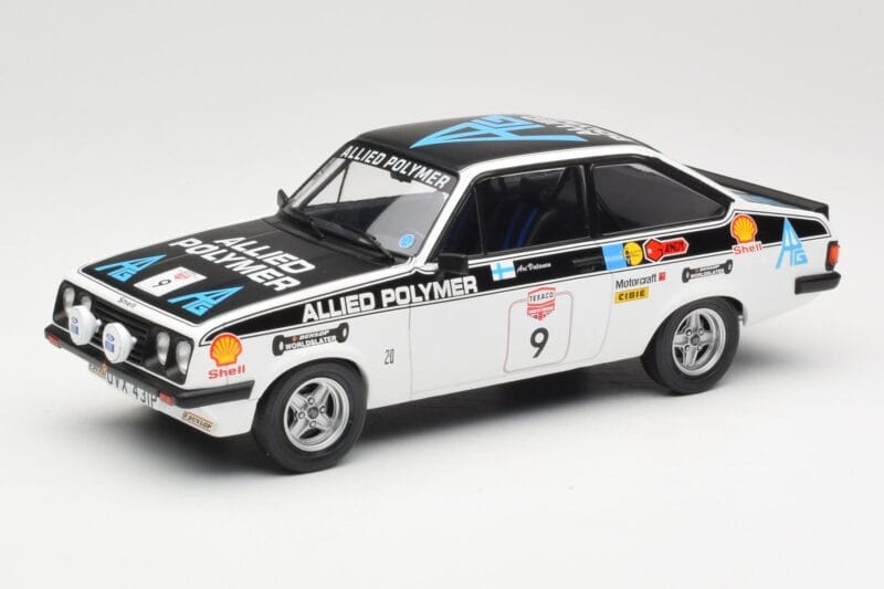 Ford Escort Mk2 RS2000 #9 R. Clark / S. Porter Tour of Britain 1976 MCG 1:18 MCG18437R Druckguss