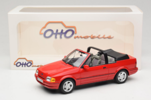 Ford Escort Mk4 XR3i Cabriolet Flamenco Red Otto 1:18 OT1254 Resin — Bild 6 von 6