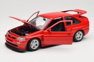 Ford Escort Mk5 RS Cosworth Rot UT Models 1:18 180082102 Druckguss — Bild 2 von 8