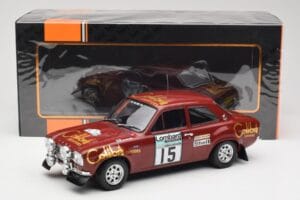 Ford Escort RS 1600 Mk1 #15 M. Alen / I. Kivimäki RAC Rally 1974 IXO 1:18 18RMC047B Druckguss — Bild 6 von 6