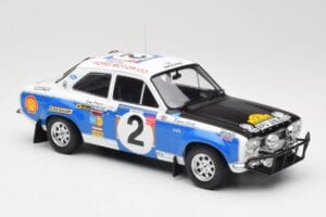 Ford Escort RS 1600 Mk1 #2 R. Clark / J. Porter Safari Rally 1973 IXO 1:18 18RMC075A Druckguss — Bild 4 von 6
