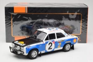 Ford Escort RS 1600 Mk1 #2 R. Clark / J. Porter Safari Rally 1973 IXO 1:18 18RMC075A Druckguss — Bild 6 von 6