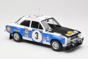Ford Escort RS 1600 Mk1 #3 V. Preston Jr. / B. Smith Safari Rally 1973 IXO 1:18 18RMC075B Druckguss — Bild 4 von 6