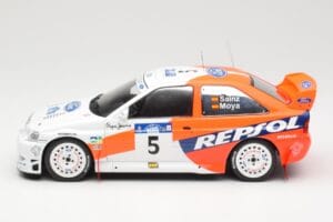 Ford Escort WRC #5 C. Sainz / L. Moya Winner Acropolis Rally 1997 IXO 1:18 18RMC172A Druckguss — Bild 3 von 6