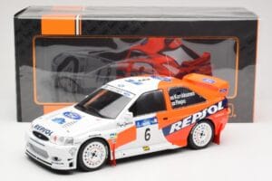 Ford Escort WRC #6 A. Schwarz / M. Giraudet Acropolis Rally 1997 IXO 1:18 18RMC172B Druckguss — Bild 6 von 6