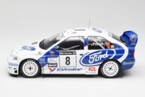 Ford Escort WRC #8 B. Thiry / S. Prevot RAC Rally 1998 IXO 1:18 18RMC170B Druckguss — Bild 3 von 6