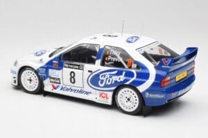 Ford Escort WRC #8 B. Thiry / S. Prevot RAC Rally 1998 IXO 1:18 18RMC170B Druckguss — Bild 5 von 6