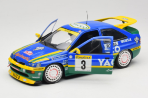 Ford Escort #3 Yacoo P. Bernardini / B. Occelli Rally Monte Carlo 1996 Winner UT Models 1:18 180968203 Druckguss — Bild 2 von 8