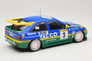 Ford Escort #3 Yacoo P. Bernardini / B. Occelli Rally Monte Carlo 1996 Winner UT Models 1:18 180968203 Druckguss — Bild 3 von 8