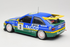 Ford Escort #3 Yacoo P. Bernardini / B. Occelli Rally Monte Carlo 1996 Winner UT Models 1:18 180968203 Druckguss — Bild 7 von 8