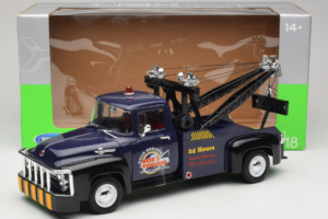 Ford F-100 Abschleppwagen Bob's Towing Welly 1:18 19834-W Druckguss — Bild 6 von 6